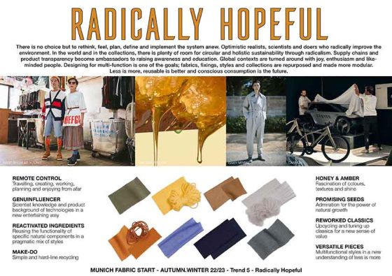 AW 22/23 Trend Radically Hopeful